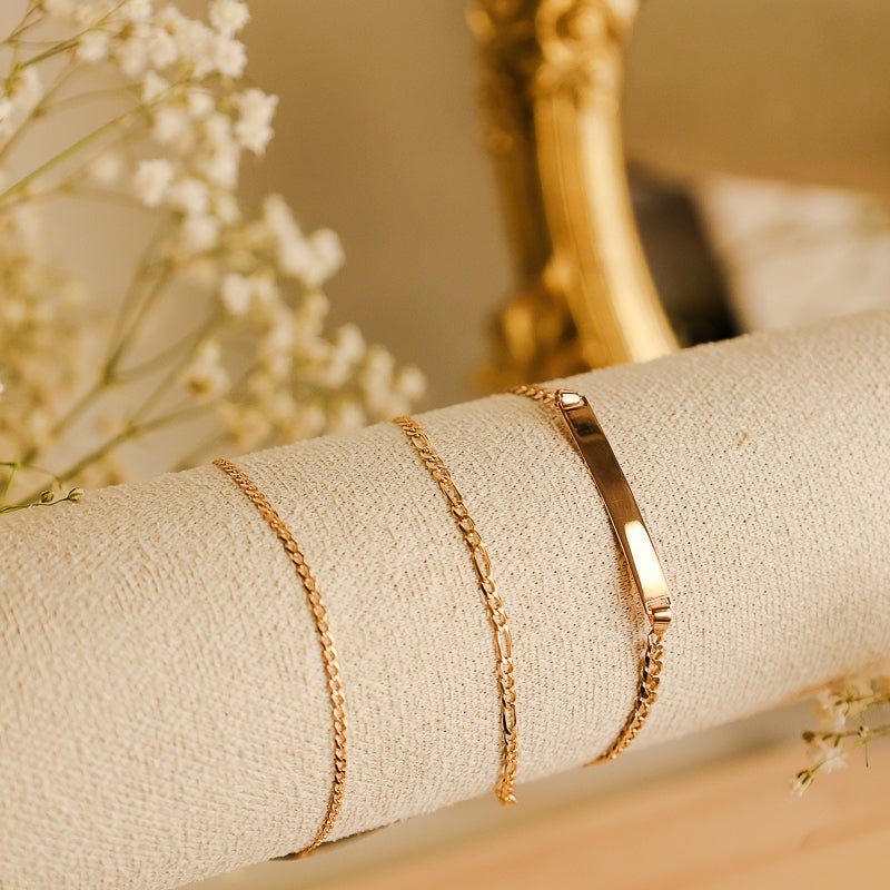 Pulseira em Ouro 19kl com Extensão (11.5cm) - Loja do Ouro