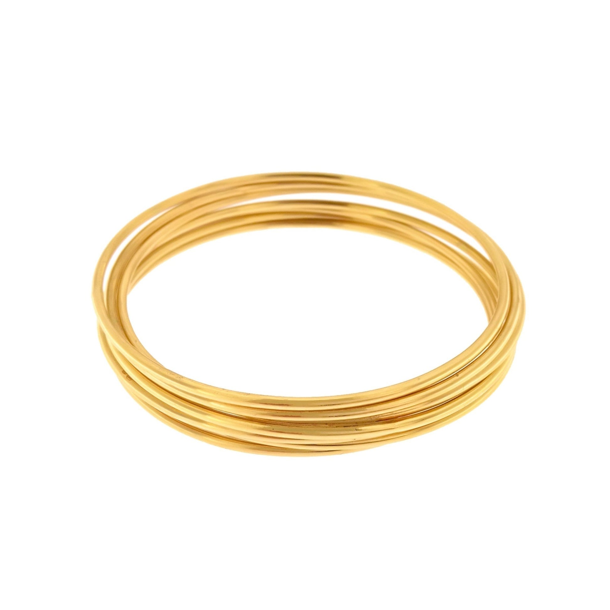 Pulseira Escrava em Ouro 19kl (6.5cm) - Loja do Ouro