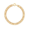 Pulseira Madame em Ouro com Caramujos (19cm) - Loja do Ouro