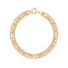 Pulseira Madame em Ouro com Caramujos (19cm) - Loja do Ouro