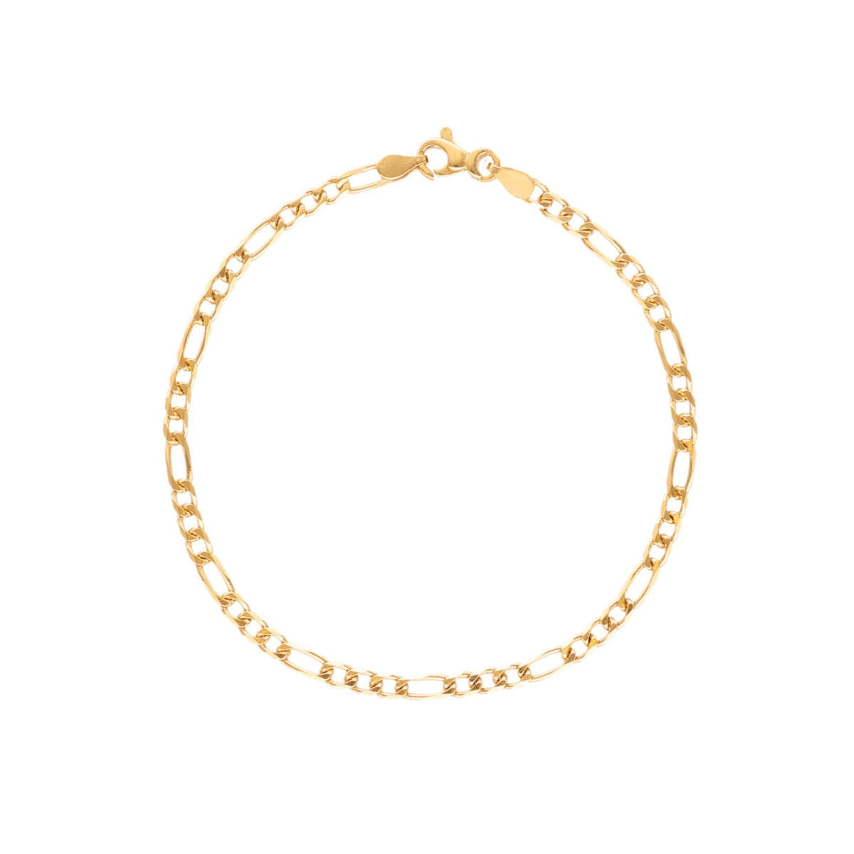 Pulsera de malla 3x1 en oro 19kl (16