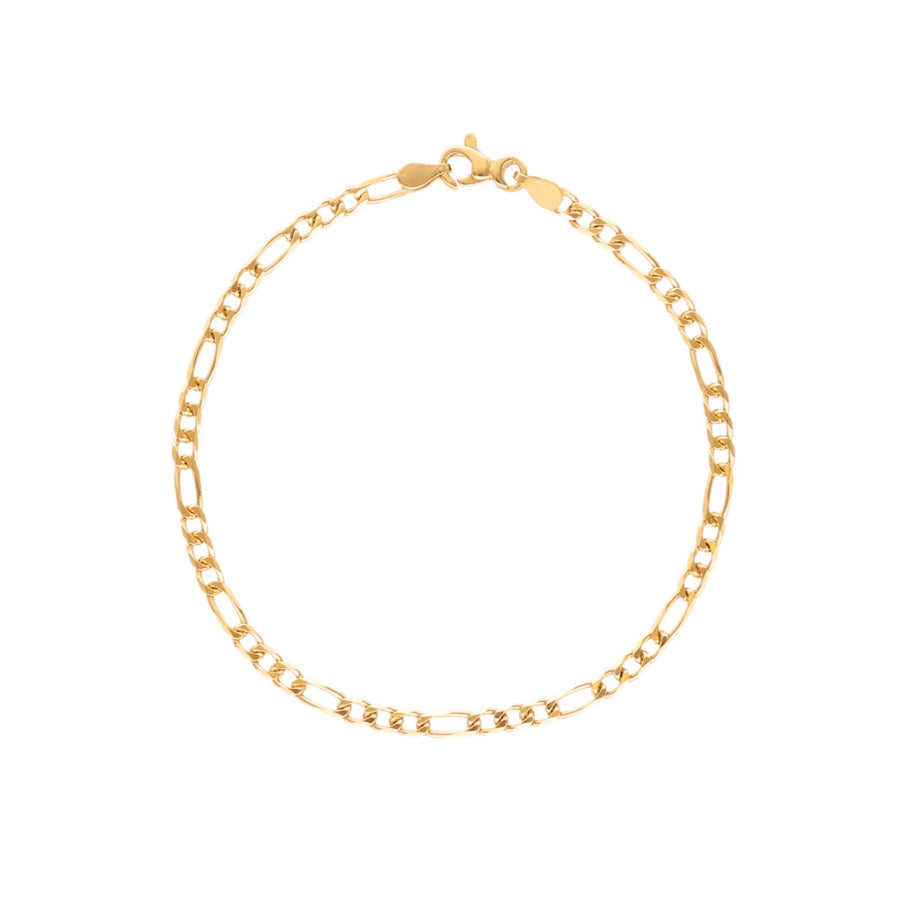 Pulsera de malla 3x1 en oro 19kl (16