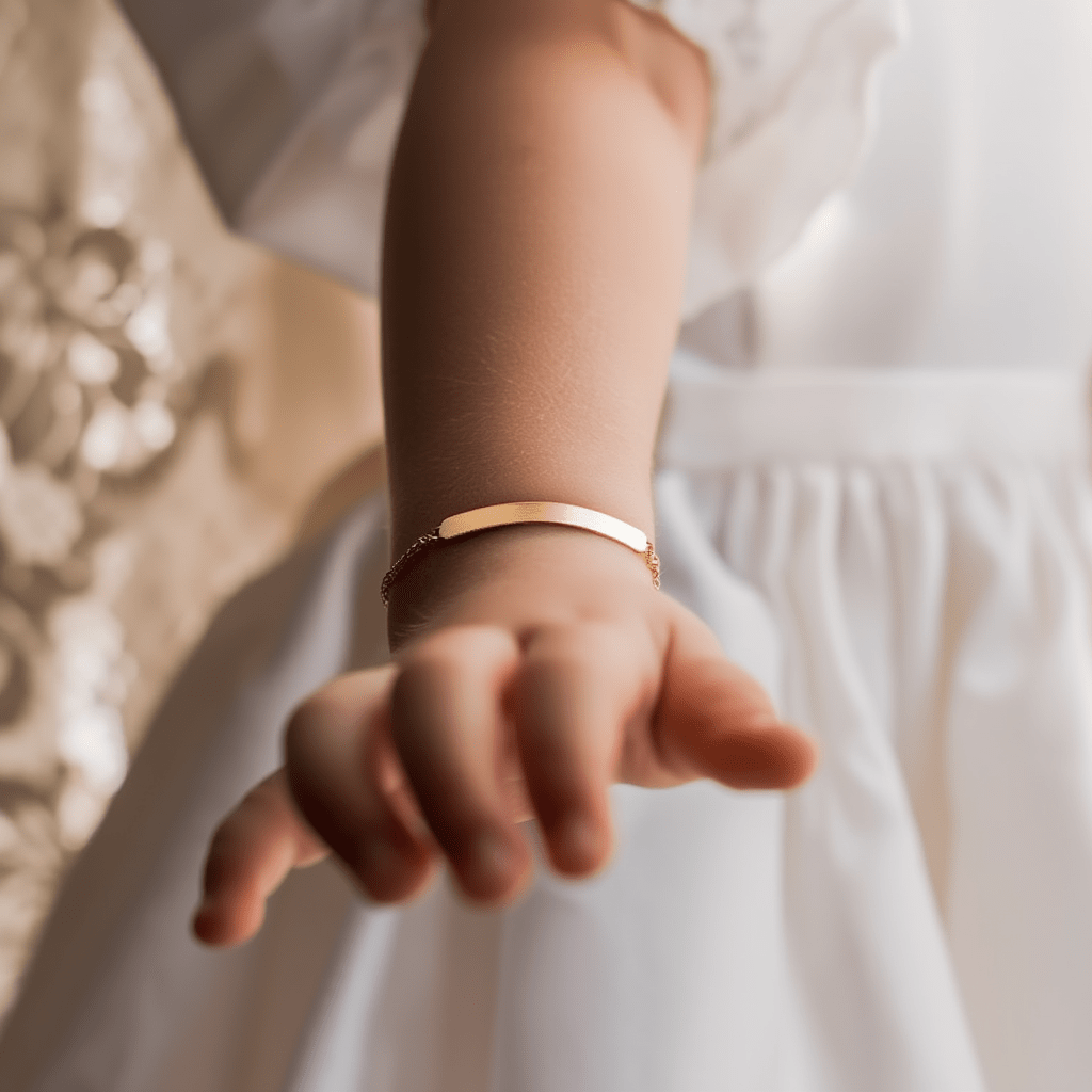 Pulseira Malha 3x1 em Ouro 19kl com Chapa - Loja do Ouro