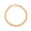 Pulseira Malha Centopeia em Ouro (19cm) - Loja do Ouro