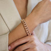 Pulseira Malha Cubana em Ouro (22cm) - Loja do Ouro