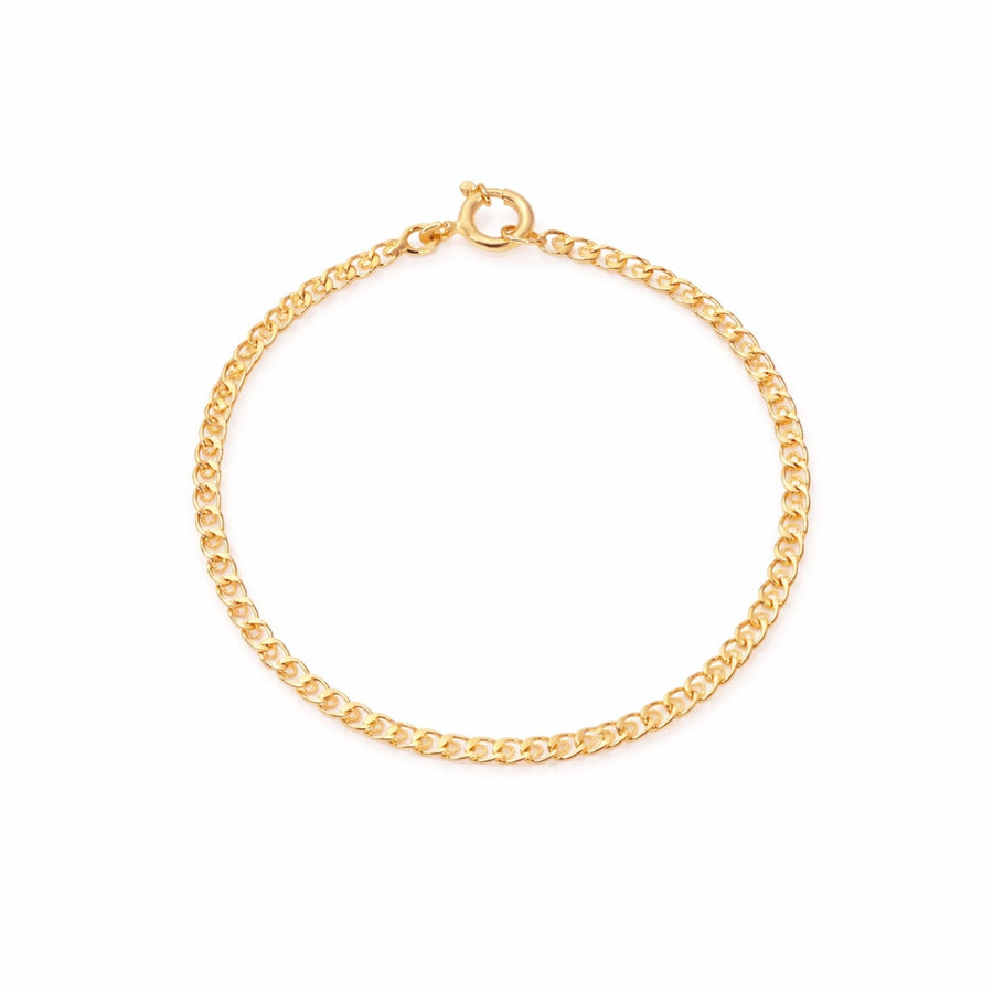 Pulseira Malha Elos Love em Ouro 19kl (13.5cm) - Loja do Ouro
