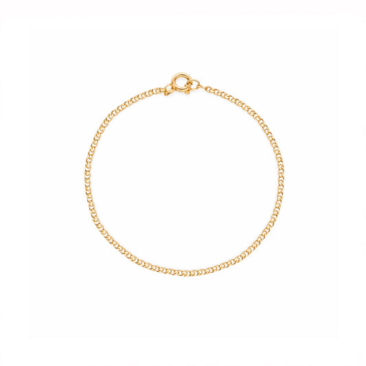 Pulseira Malha Elos Love em Ouro 19kl (13.7cm) - Loja do Ouro