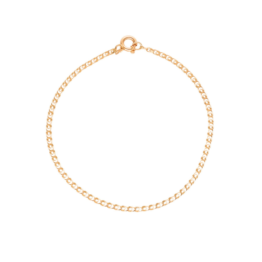 Pulseira Malha Elos Love em Ouro 19kl (15cm) - Loja do Ouro