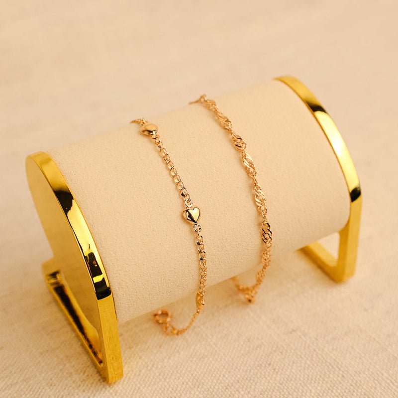 Pulseira Malha Singapura em Ouro 19kl (18cm) - Loja do Ouro
