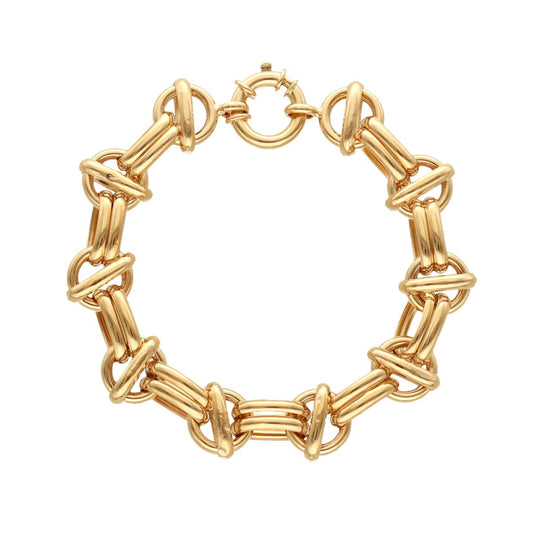 Pulseira Marquesa em Ouro 19kl (21cm) - Loja do Ouro