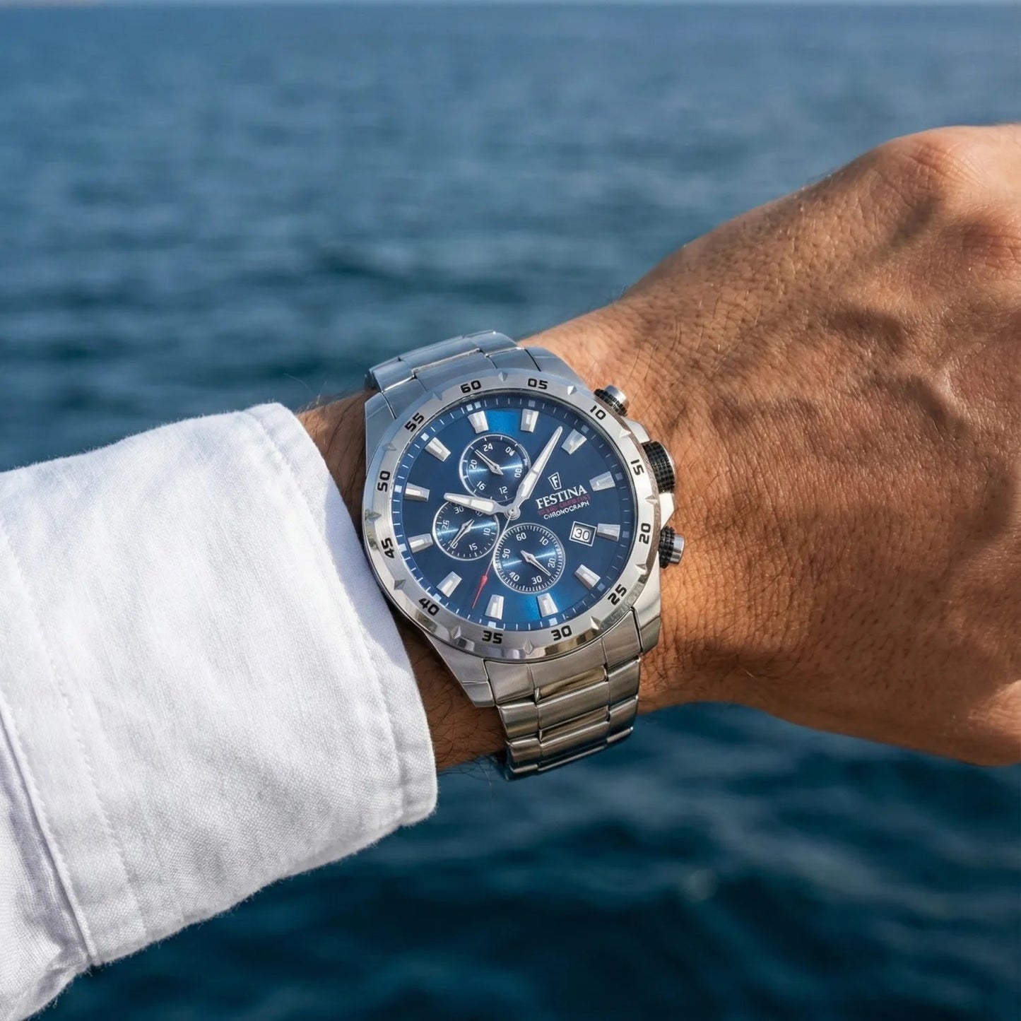 Relógio Chrono Sport Blue para Homem - Loja do Ouro