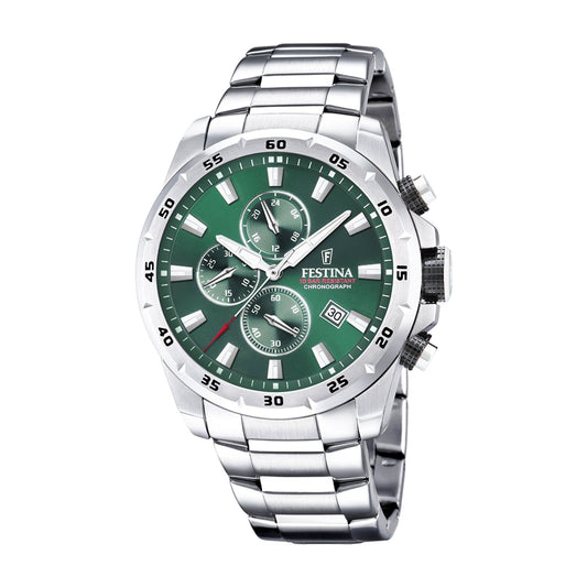 Relógio Chrono Sport Green para Homem - Loja do Ouro