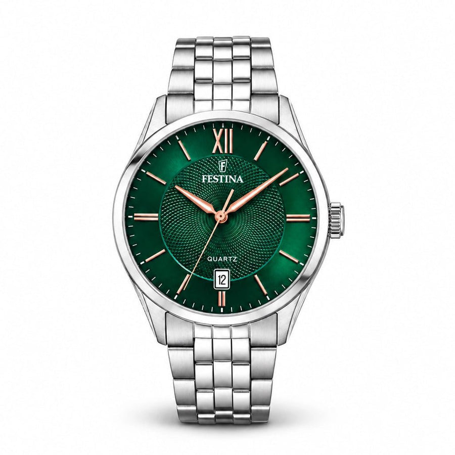 Relógio Classics Green para Homem - Loja do Ouro