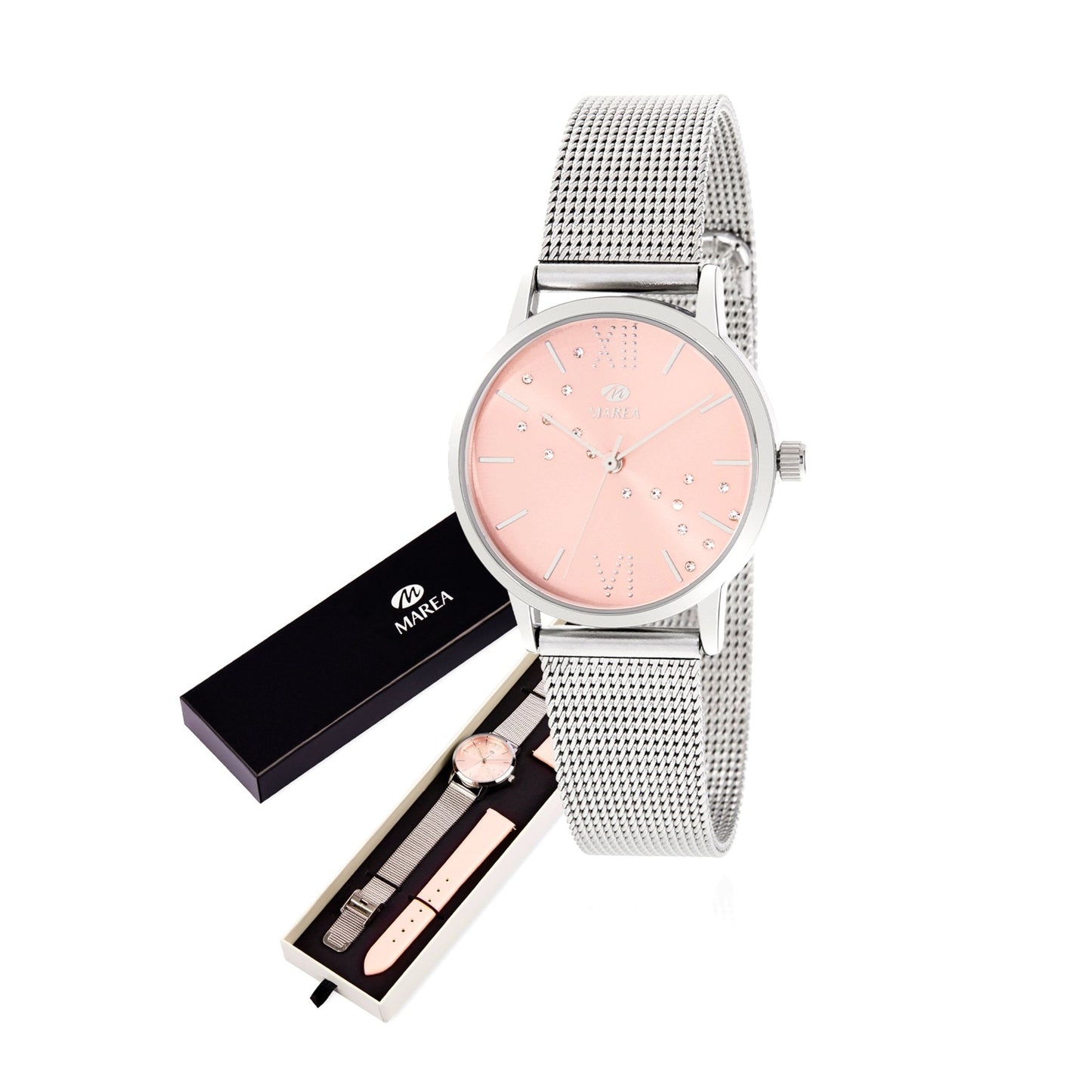 Relógio Daisy para Mulher com Duas Braceletes - Loja do Ouro