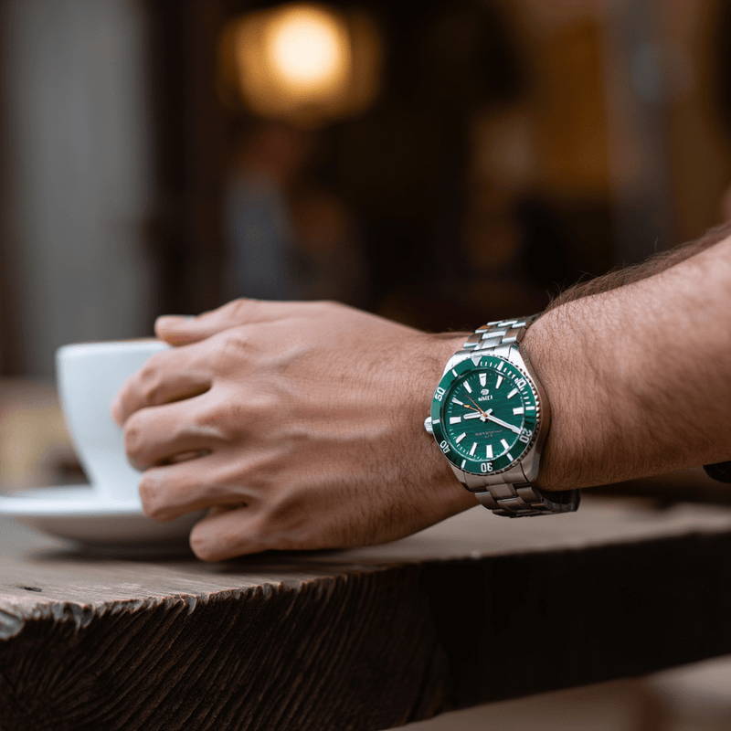 Relógio Dominus Verde para Homem - Loja do Ouro