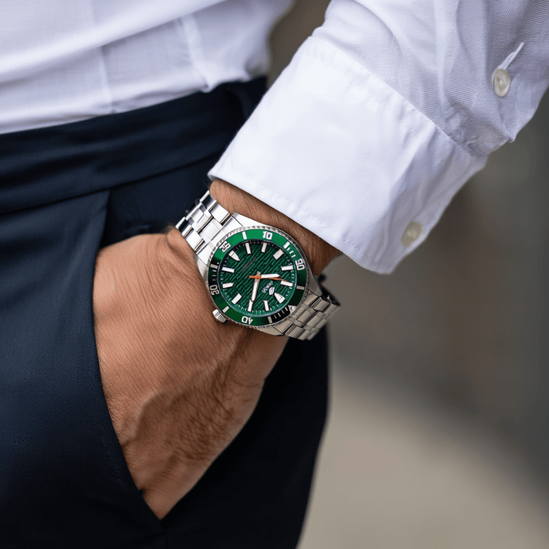 Relógio Dominus Verde para Homem - Loja do Ouro