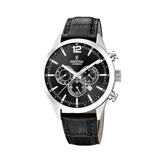 Relógio Timeless Black Chrono para Homem - Loja do Ouro