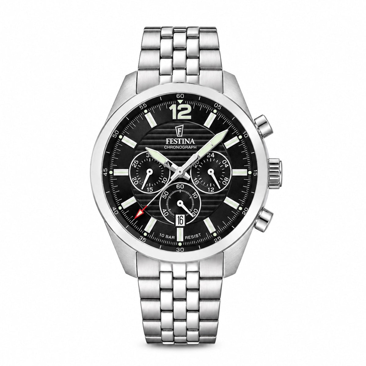 Relógio Timeless Black Chronograph para Homem - Loja do Ouro