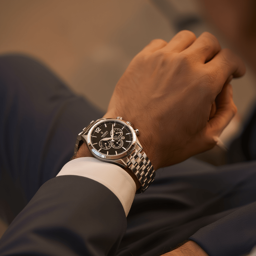 Relógio Timeless Black para Homem - Loja do Ouro