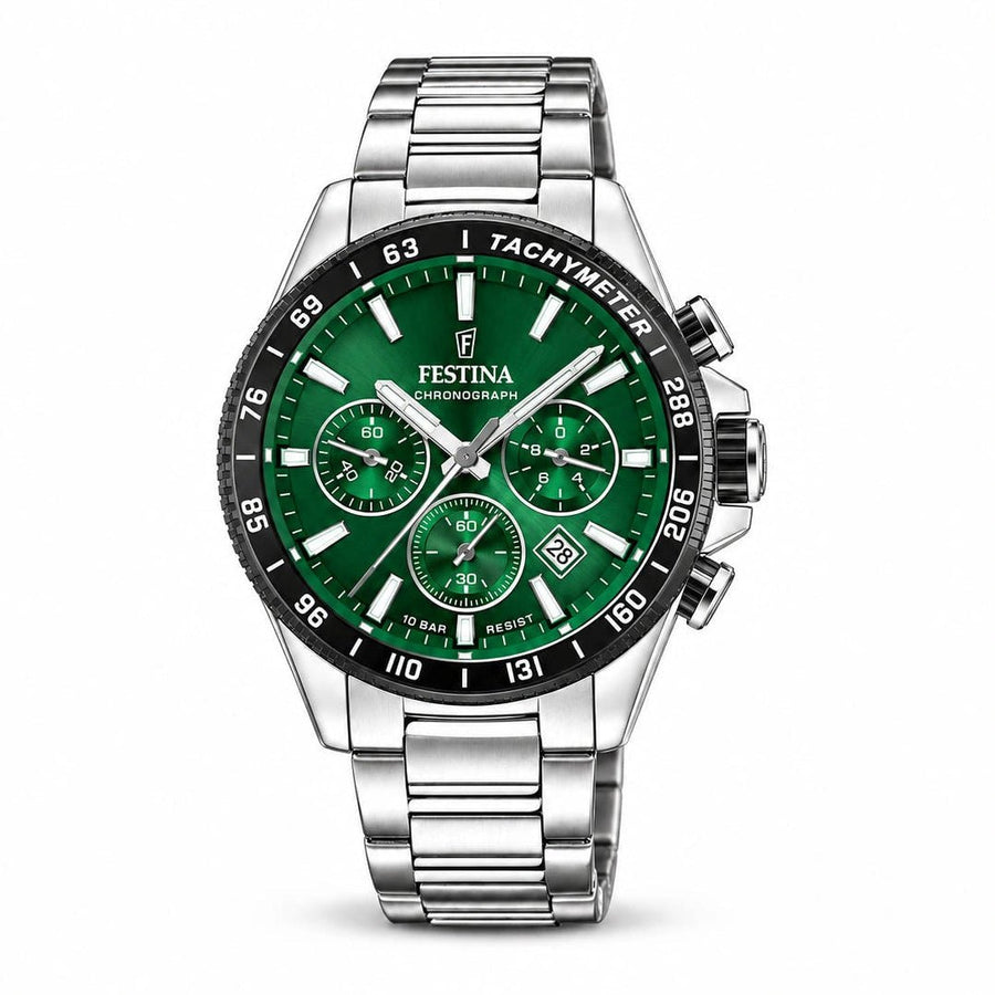 Relógio Timeless Chronograph Green para Homem - Loja do Ouro