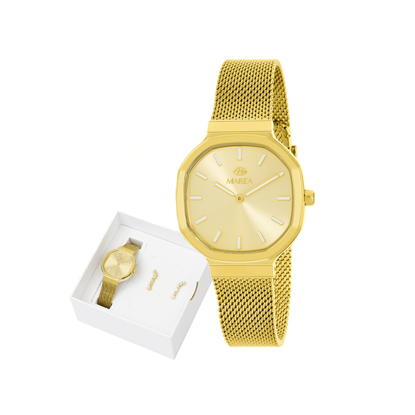 Relógio Véra para Mulher conjunto Brincos - Loja do Ouro