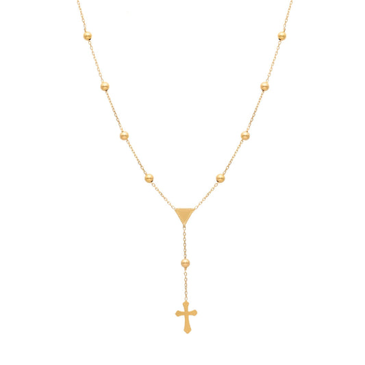 Terço em Ouro 19kl (41cm) - Loja do Ouro