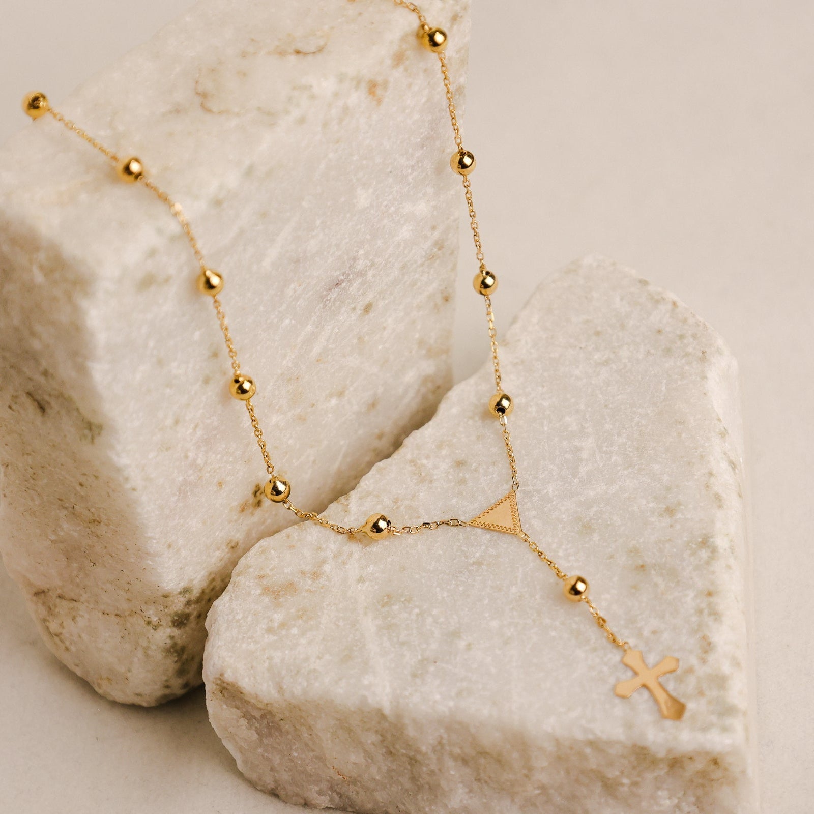 Terço em Ouro 19kl (41cm) - Loja do Ouro