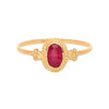 Anel em Ouro com Rubi (T12) Loja do Ouro