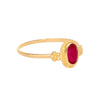 Anel em Ouro com Rubi (T12) Loja do Ouro