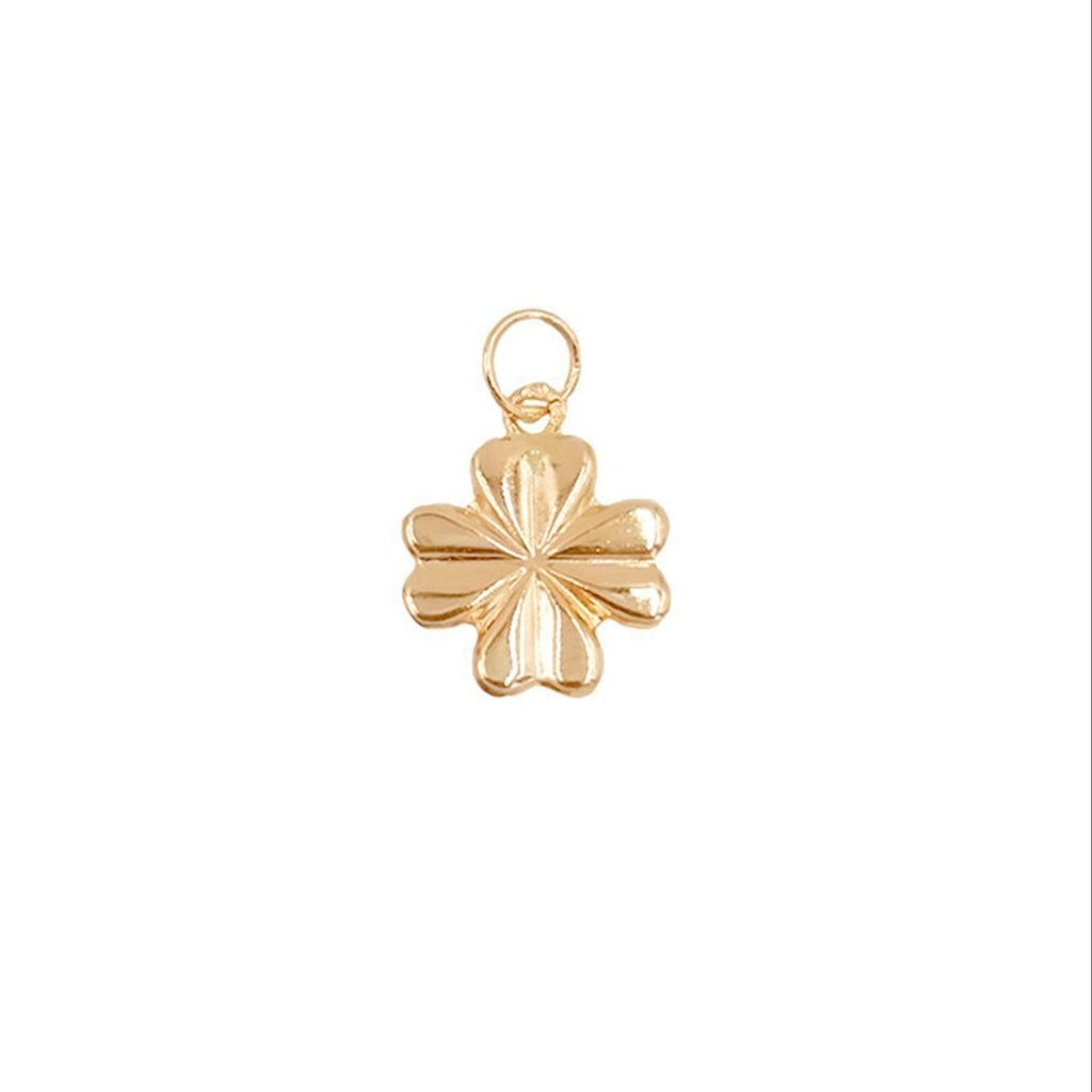 Medalha Pequena em Ouro com Trevo (1cm) - Loja do Ouro